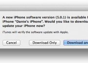 أبل تقوم بأصدار iOS 5.0.1 وتحل مشكلة البطاريه وخاصية مزامنة المستندات