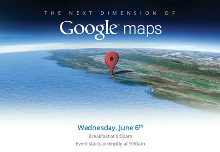 مؤتمر خاص بخرائط جوجل قبيل مؤتمر WWDC