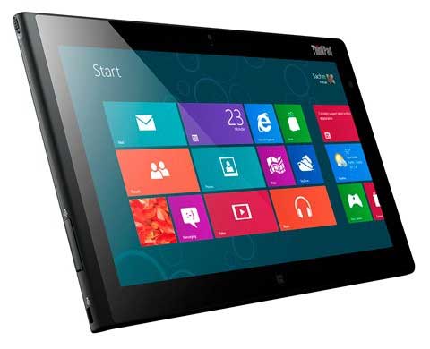 الجهاز اللوحي Lenovo ThinkPad Tablet 2 بنظام الويندوز الثامن بـ 649 دولار أمريكي فمافوق 
