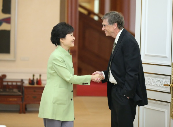 Bill-Gates_Park Geun-hye