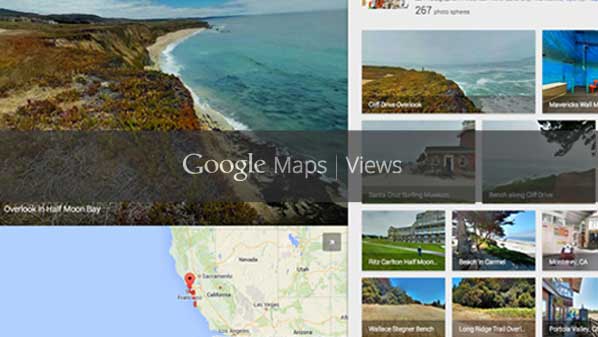google maps views