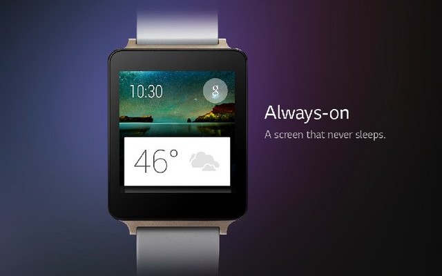 ساعة LG G Watch الذكيّة