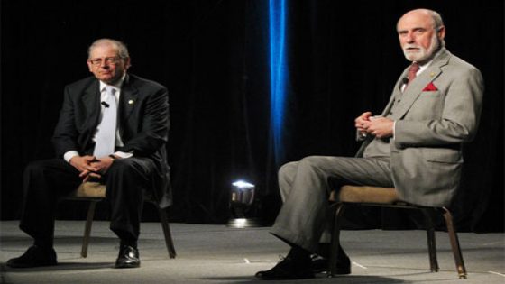 Vint Cerf and Bob Kahn