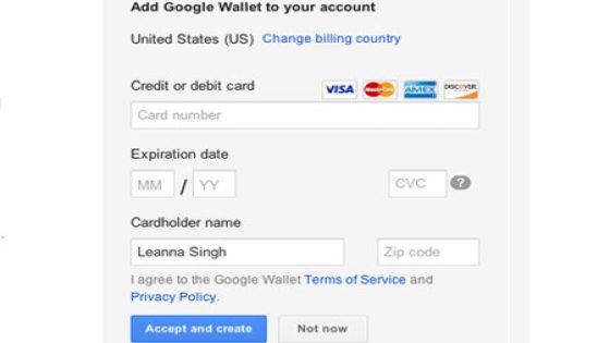 جوجل تربط انشاء حساب جديد في Gmail ببيانات بطاقة الائتمان !