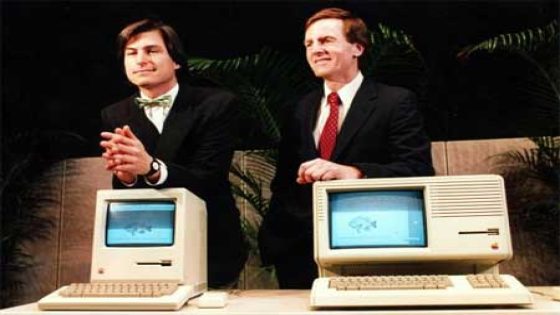 steve jobs & john sculley