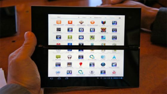 الجهاز اللوحي Sony Tablet P يحصل على الساندويش أيس كريم