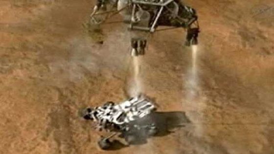 مسبار كوريوسيتي يحط بنجاح على سطح كوكب المريخ