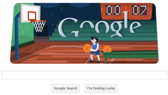 العب كرة السلة مع جوجل !!