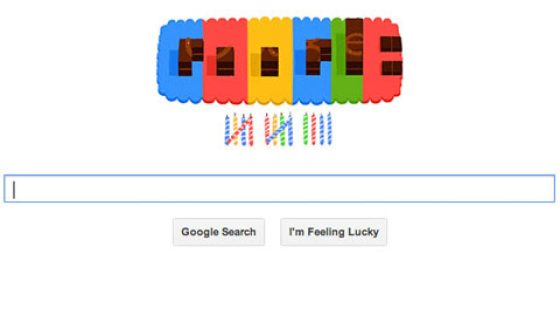 شعار جوجل بعيد ميلادها الرابع عشر