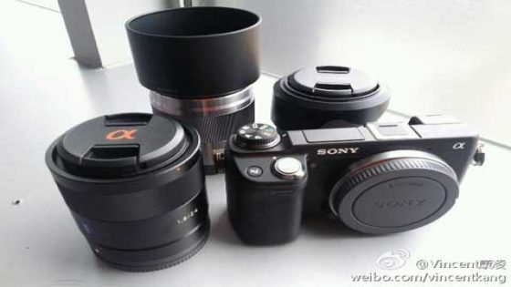أول صوره حيّه للكاميرا Sony NEX-6