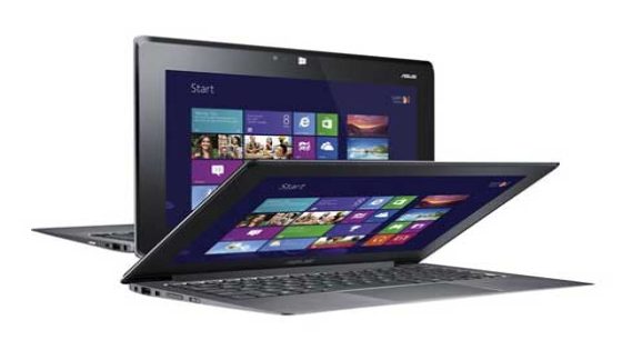 حاسب الألترابوك ASUS TAICHI بشاشتين ونظام ويندوز 8