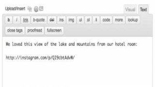 وورد بريس تتيح تضمين صور انستغرام في التدوينات
