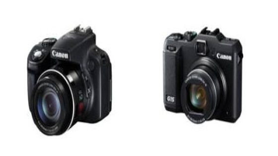 كانون تكشف عن الكاميرتين PowerShot G15 وPowerShot SX50 HS