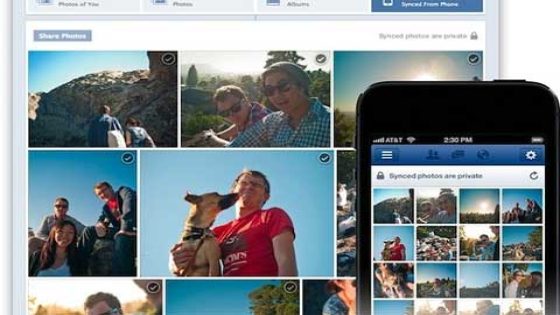 فيسبوك يتيح مزامنة الصورة لمستخدمي أجهزة iOS