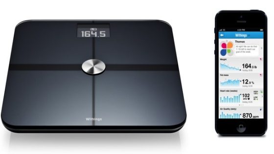 في مؤتمر #CES2013 اعلنت شركة Withings عن الميزان Smart Body Analyzer