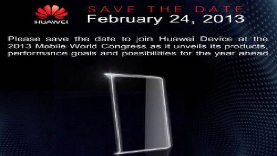 هواوي تدعو التقنيين لحضور معرضها في 24 فبراير خلال مؤتمر #MWC2013