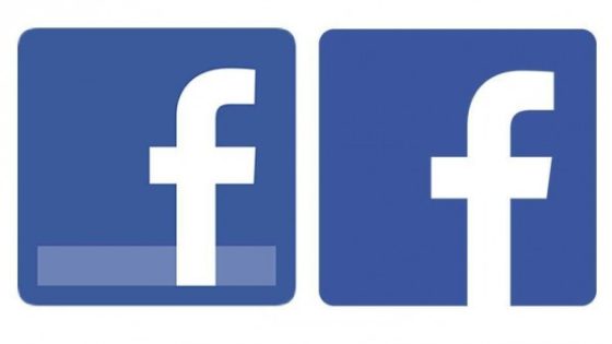 شعار فيسبوك القديم و الجديد