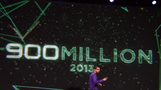 جوجل: 900 مليون هاتف أندرويد مسجل حتى الان