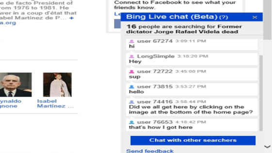 بالصور .. محرك بحث Bing يعمل على توفير خدمة محادثة جديدة