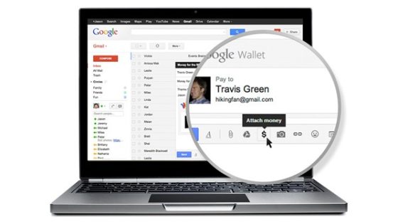 جوجل تتيح إرسال الأموال عبر بريد Gmail