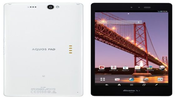 Aquos Pad SH-08E