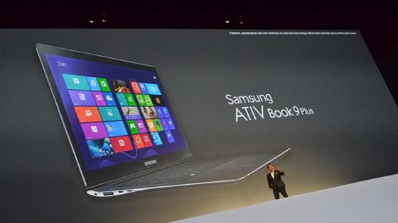 الحاسب المحمول Samsung ATIV Book 9 Plus بمعالج Haswell