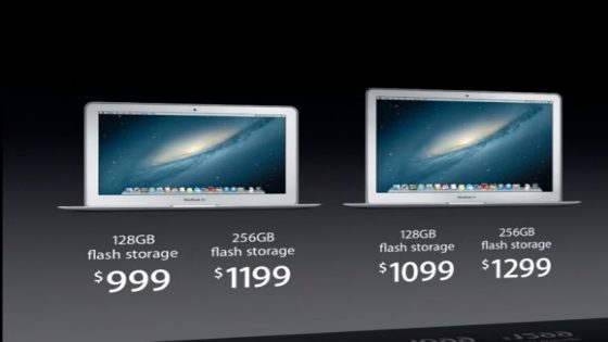 آبل تكشف عن جهازي MacBook Air بحجم 11 و 13 أنش خلال #WWDC13_ar