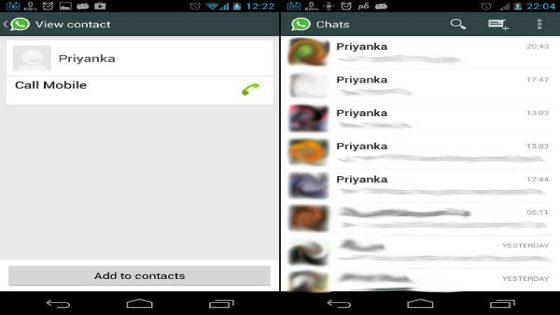 فيروس “Priyanka” يشوّه جهات الأتصال في برنامج WhatsApp