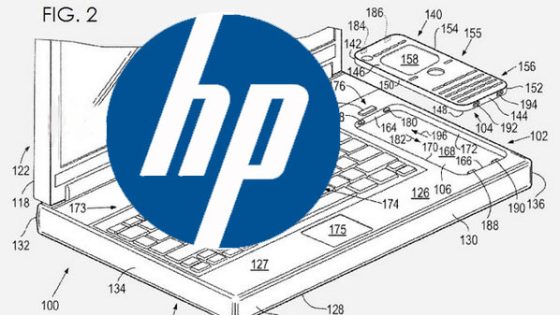 HP تتقدم بطلب براءة اختراع لحاسب محمول مزود بقاعدة للشحن والهواتف الذكية
