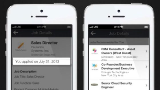 LinkedIn تتيح التقدم بالوظائف من الهواتف الذكية مباشرةً