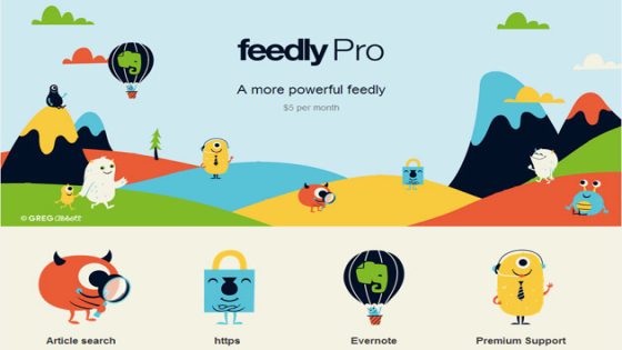 “Feedly Pro” بمزايا أضافية مقابل 5 دولار شهرياً