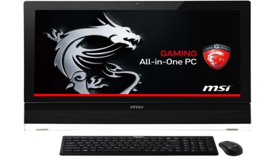 الكشف عن حاسب الكل في واحد MSI AG2712A