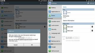 أنباء عن نية سامسونج توفير خاصية أدارة حسابات في جالاكسي تاب 3