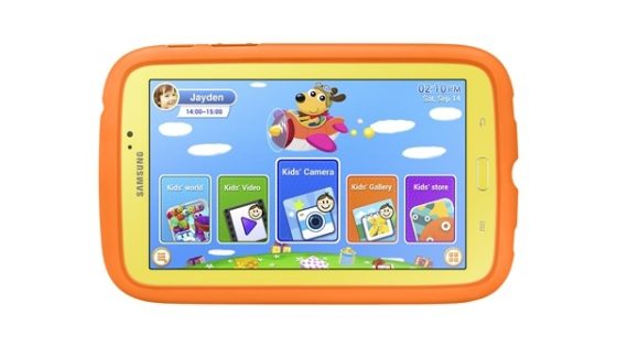 سامسونج تطلق الجهاز اللوحي “جالكسي تاب 3 كيدز” GALAXY Tab 3 Kids المخصص للأطفال