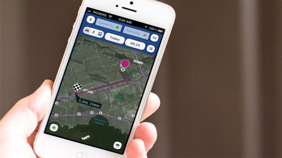 Nokia تحذف تطبيق “HERE Maps” من متجر آب ستور