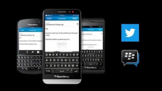 تطبيق تويتر القادم على بلاك بيري سيرتبط بخدماته مع BBM