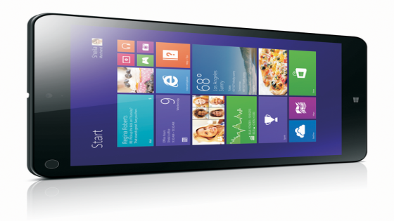 شركة لينوفو تكشف أيضاً عن الجهاز اللوحي المخصص لفئة الأعمال “ThinkPad 8” خلال #CES2014