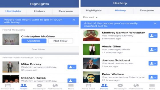 فيسبوك تبدأ بإختبار ميزة Highlights في تطبيقها الرسمي على iOS