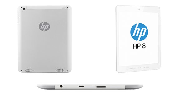 الكشف عن الجهاز اللوحي HP 8 بسعر 170 دولار وبنظام الأندرويد