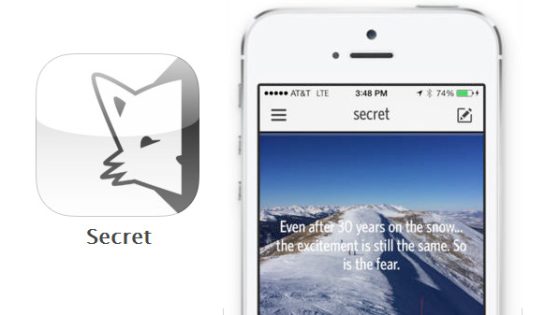 جوجل تدعم تطبيق “سيكرت” Secret للمراسلة الفورية