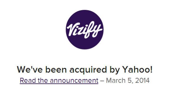 ياهو تستحوذ على خدمة Vizify والمتخصصة في الإنفوجراف