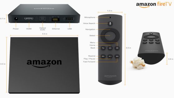 الكشف عن جهاز بث الوسائط والألعاب “أمازون فاير تي في” Amazon Fire TV
