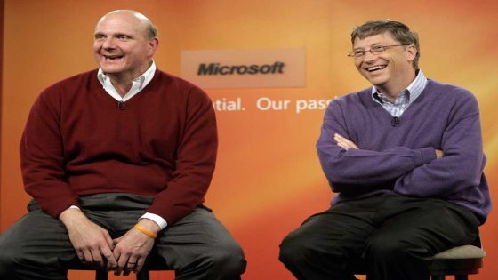 بالمر يزيح غيتس من صدارة المستثمرين في مايكروسوفت