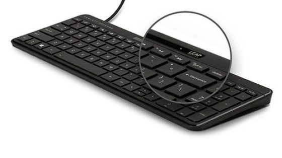 HP تكشف عن لوحة مفاتيح مزودة بمستشعر Leap Motion