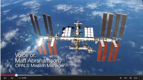 ناسا تنقل مقطع فيديو من الفضاء الى الارض عن طريق الليزر