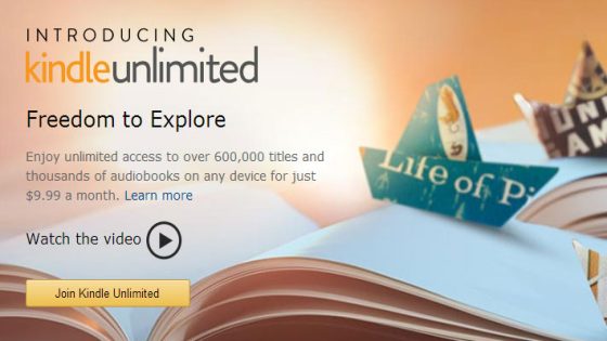 أمازون تنوي اطلاق خدمة Kindle Unlimited