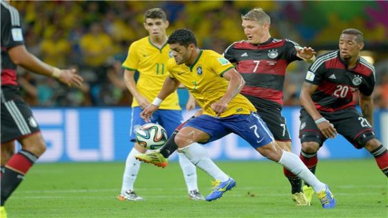 خسارة البرازيل أمام ألمانيا تحقق رقماً قياسياً في تويتر