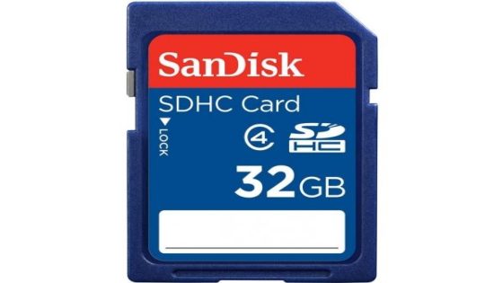 بطاقة تخزين SD بسعة 512 جيجابايت من شركة سانديسك