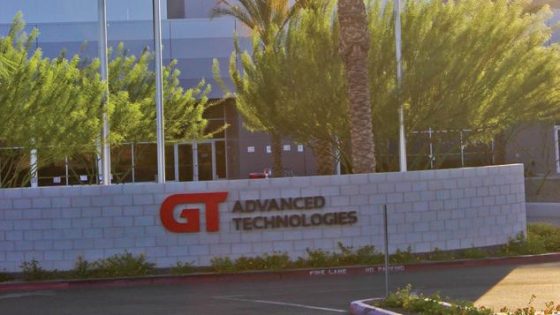 شركة GT Advanced تتقدم بطلب إشهار إفلاسها