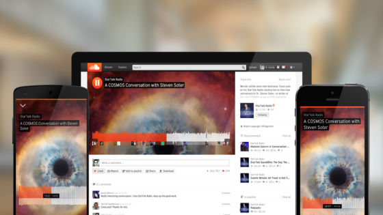 إطلاق تصميم جديد لخدمة SoundCloud الموسيقية